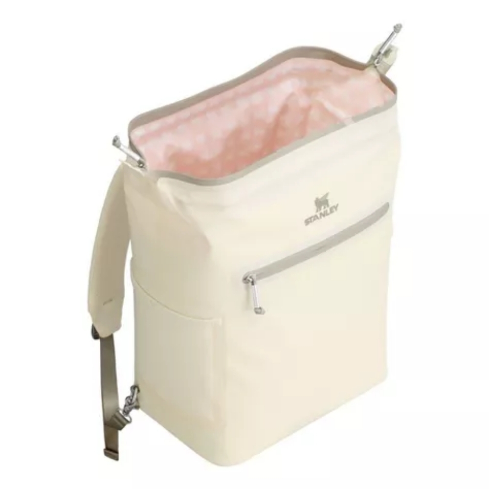 NWT - Stanley 15qt All Day Madeleine Midi Backpack Cooler Cream - Picture 2 of 6